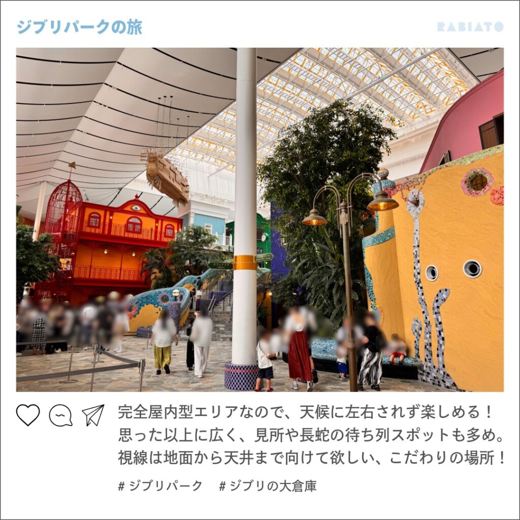 ジブリの大倉庫の見どころや展示内容を初心者向けに紹介する解説画像